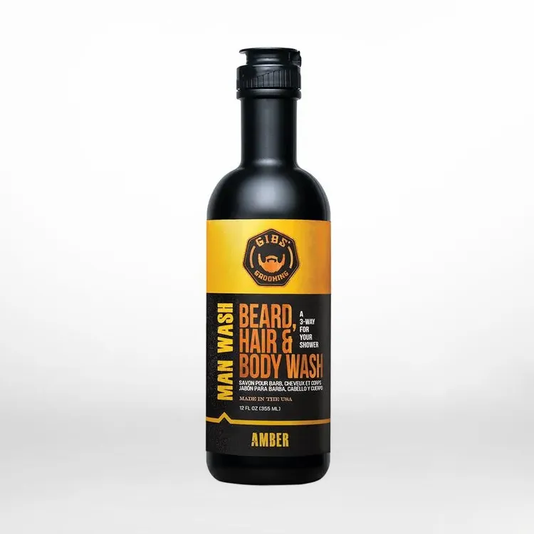 Amber Man Wash BHB (Beard, Hair and Body)