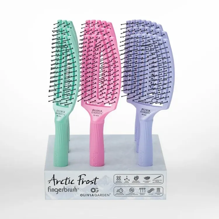 Arctic Frost Fingerbrush Display