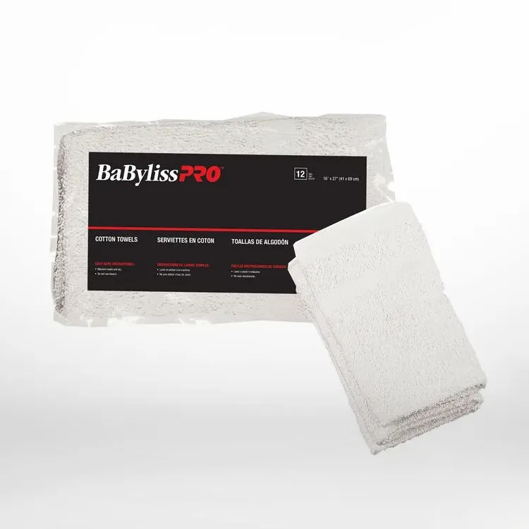 BaByliss Pro White Towels