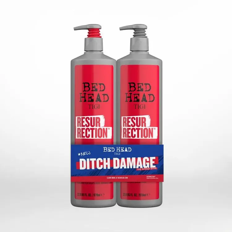Bed Head Resurrection Shampoo, Conditioner Liter Duo
