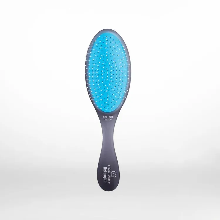 Black Detangler Brush for Fine-Medium Hair