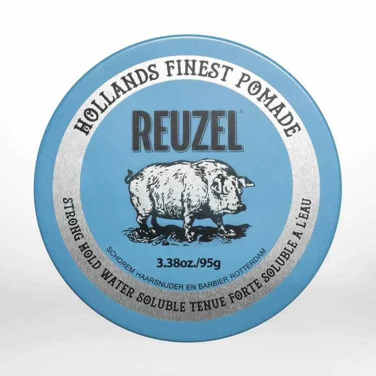 Blue Strong Hold Water Soluble Pomade
