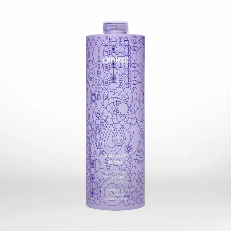 Bust Your Brass Cool Blonde Strength Repair Shampoo