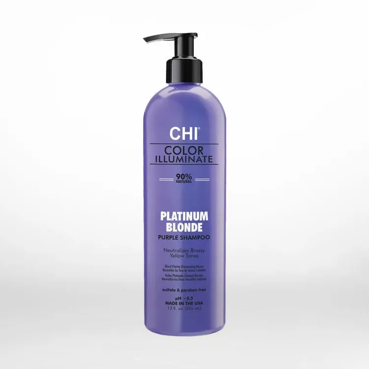 CHI Ionic Color Illuminate Platinum Blonde Shampoo