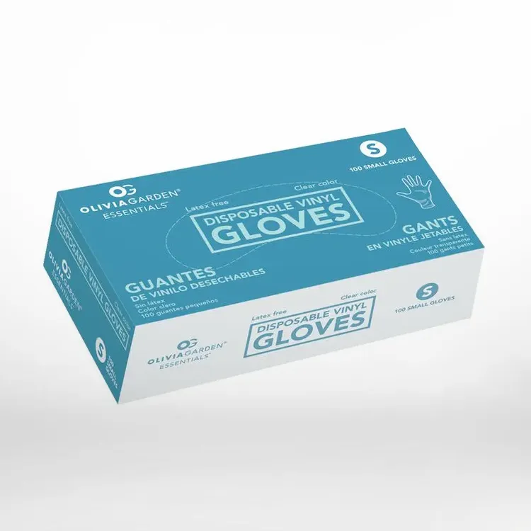 Clear Vinyl Gloves Small - 100 Count