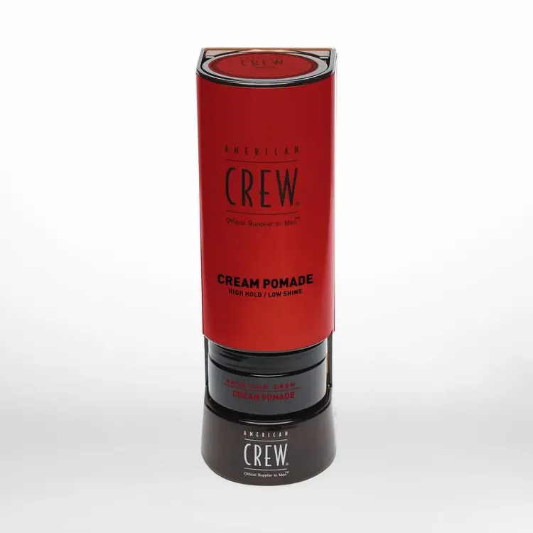 Cream Pomade Gravity Feeder Display