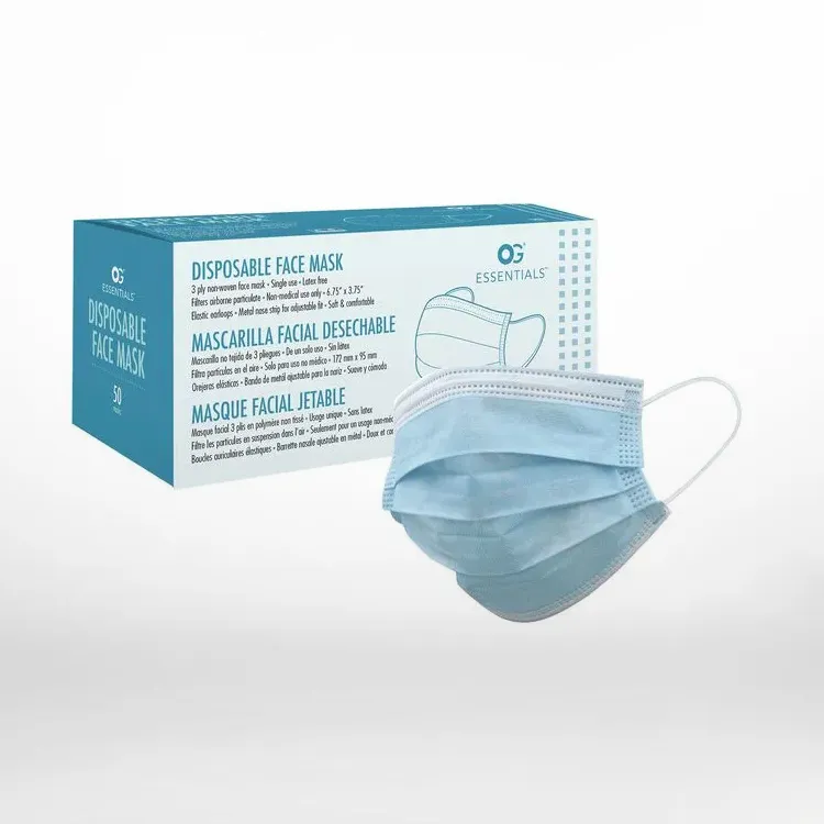 Disposable Face Mask - 50 Count