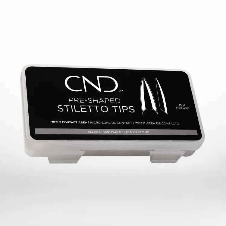 Essentials Pre-Shaped Stiletto Tips