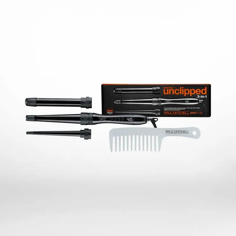 Express Ion Unclipped 3-in-1 with Free Detangler Comb