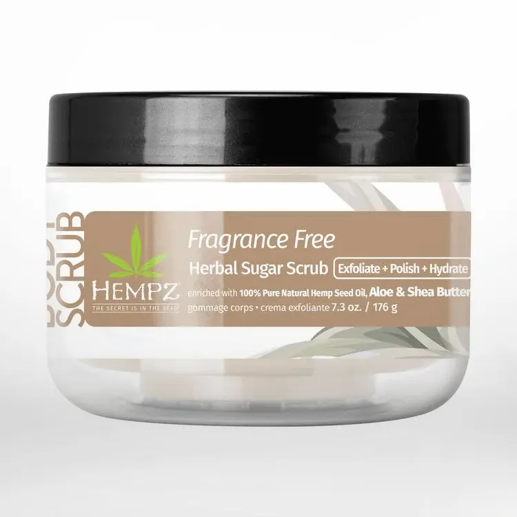 Fragrance Free Herbal Body Scrub