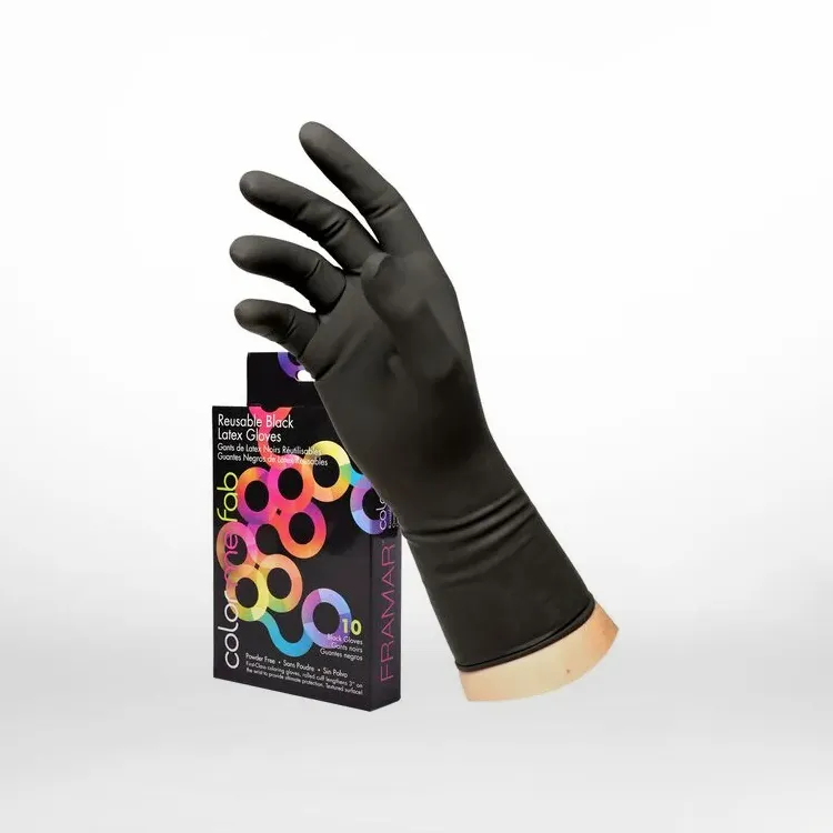 Latex Reusable Gloves Small - 10 pack