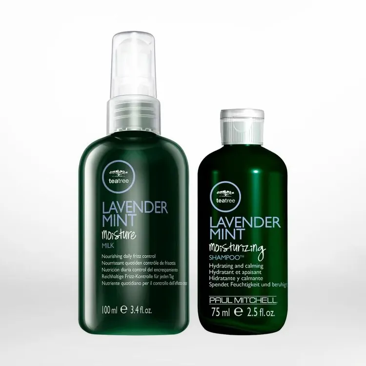 Lavender Mint Moisturizing Shampoo, Moisture Milk