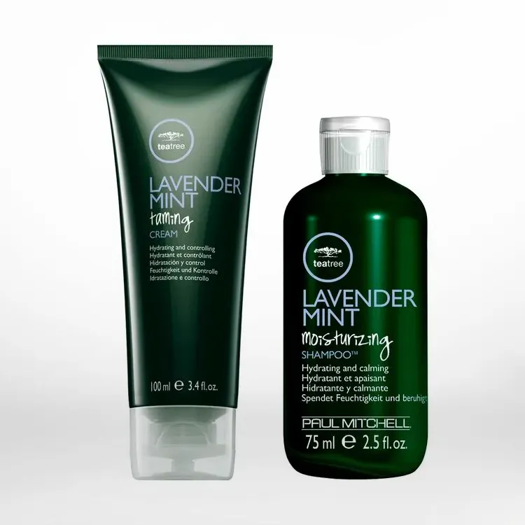 Lavender Mint Moisturizing Shampoo, Taming Cream