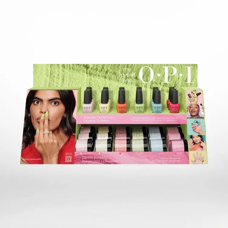 Me, Myself, and OPI Nail Lacquer Stock-In-A-Box Display