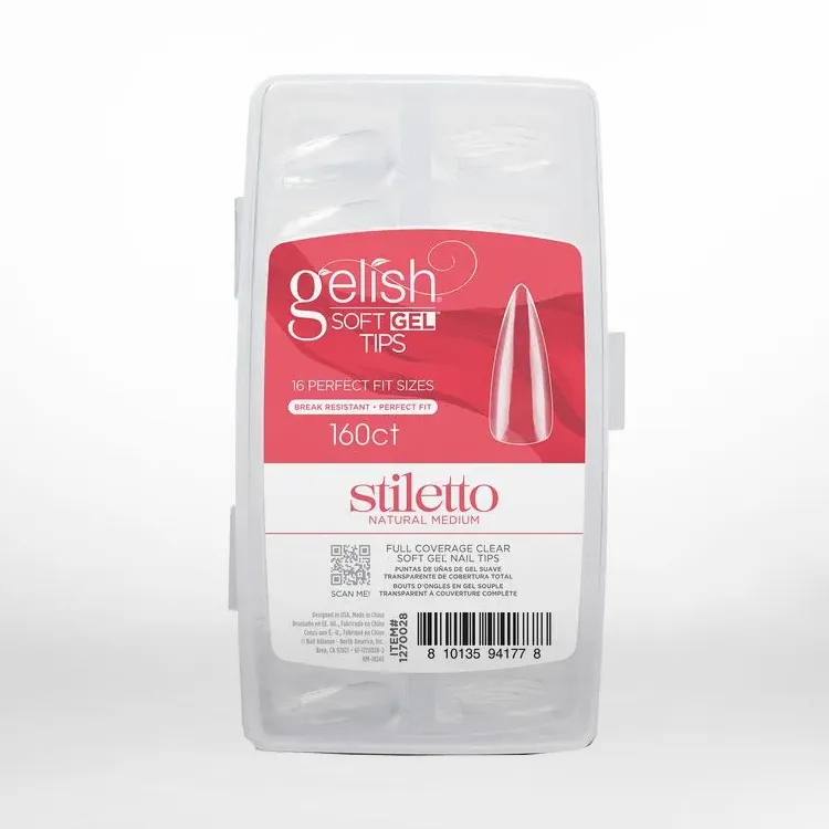 Medium Stiletto Soft Gel Tips