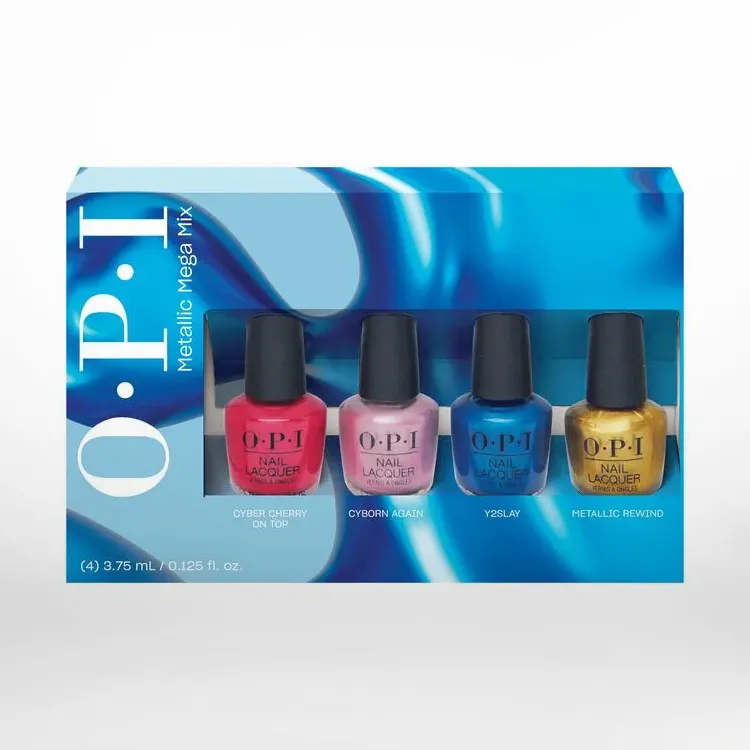 Metallic Mega Mix Nail Lacquer Mini Pack