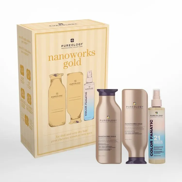 Nanoworks Gold Holiday Gift Set