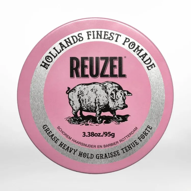 Pink Heavy Hold Pomade Grease