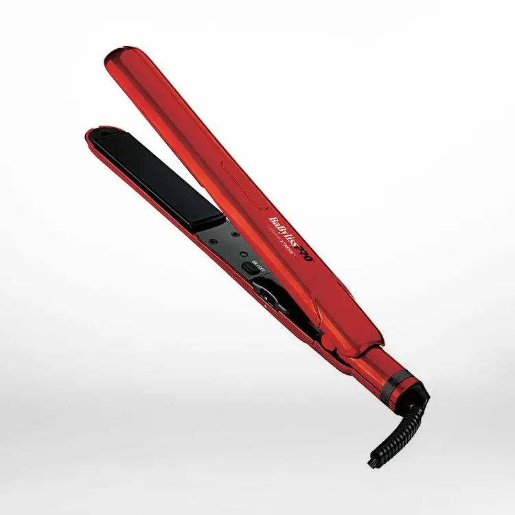 Red Ceramic 1 Inch Flat Iron