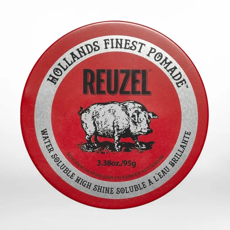 Red High Shine Water Soluble Pomade