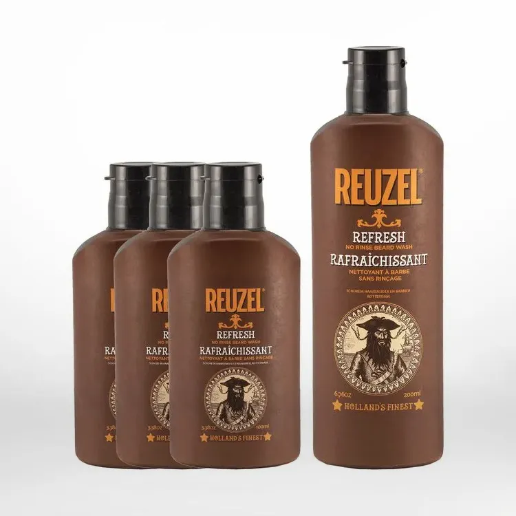 Refresh No Rinse Beard Wash Bundle