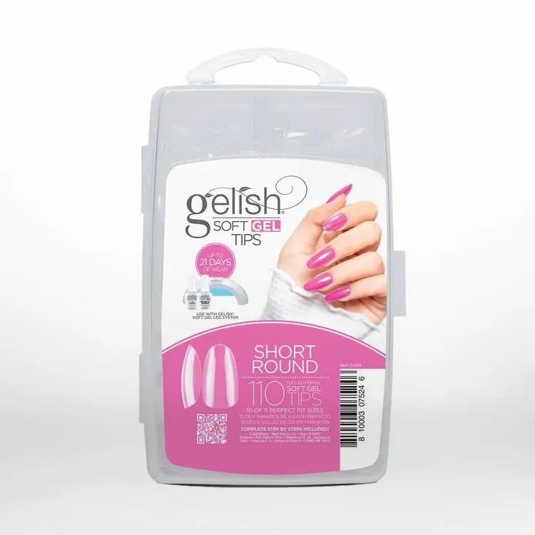 Short Round Soft Gel Tips
