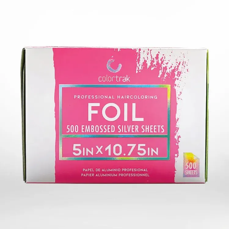 Silver Foil Sheets, 5 inch x 10.75 inch - 500 count
