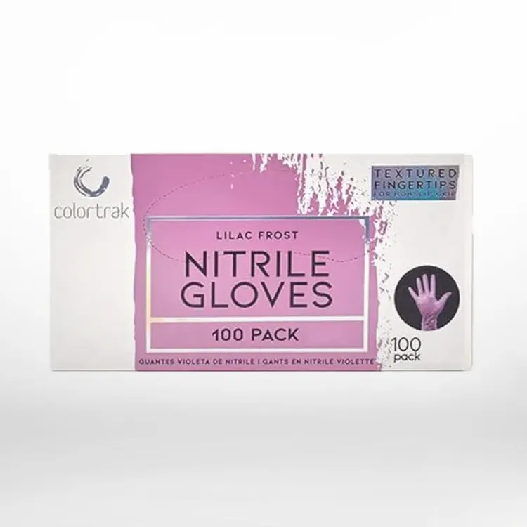 Small Lilac Frost Nitrile Gloves