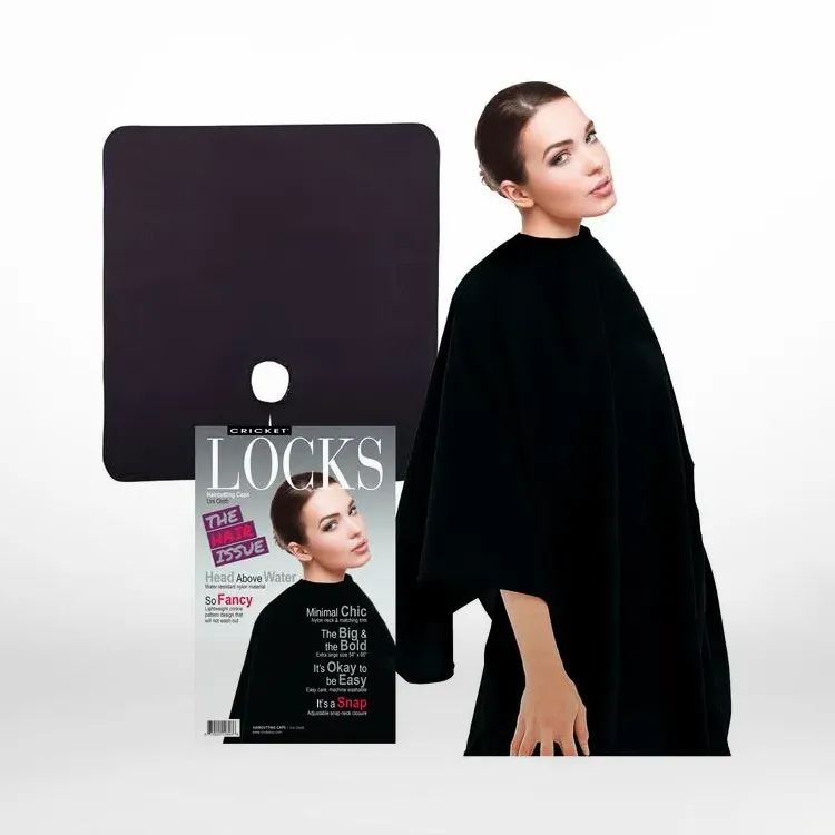 Uni-Cloth Haircutting Cape-Black